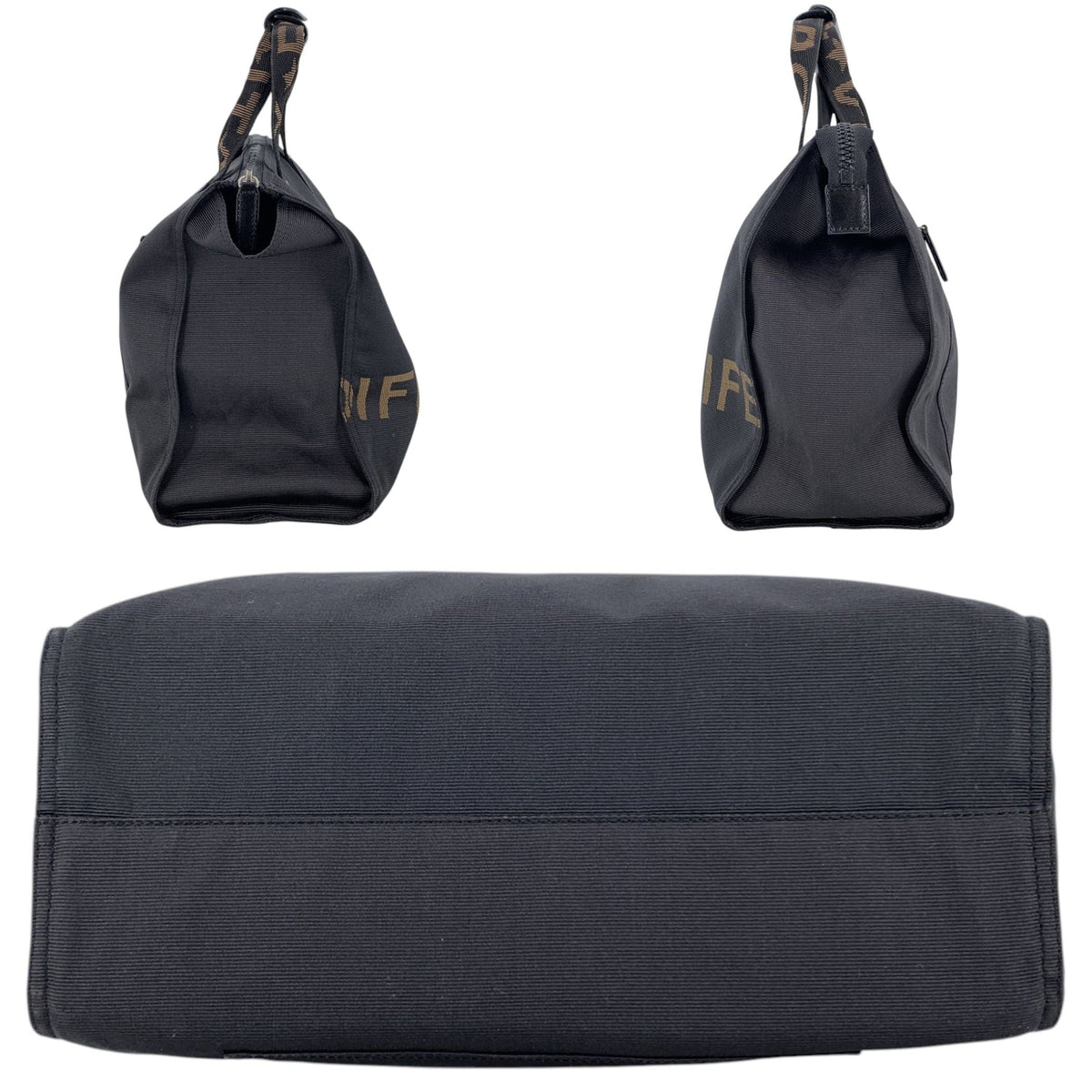Fendi Canvas Logo Handbag Handbags