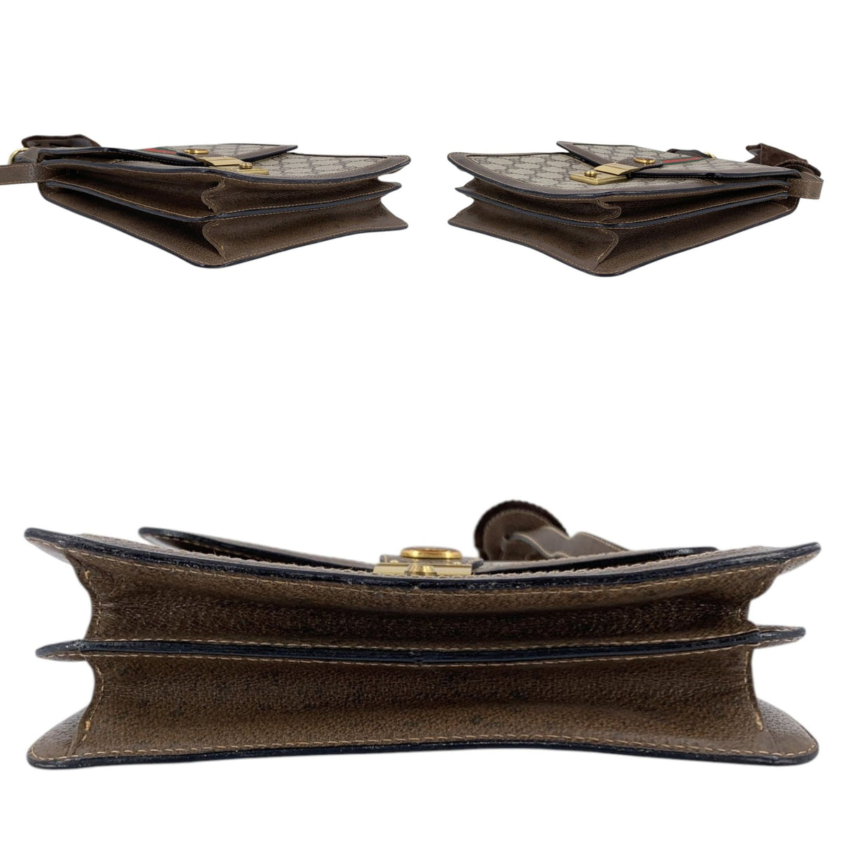 Gucci Crossbody Monogram Web Crossbody Bags