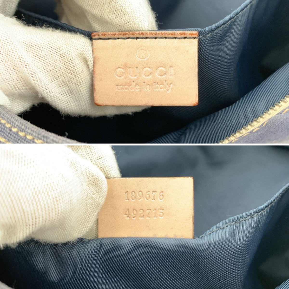 Gucci Crest Logo Shoulder Bags