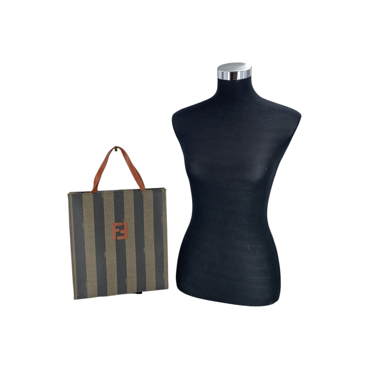 Fendi Pequin Tote Backpack Totes