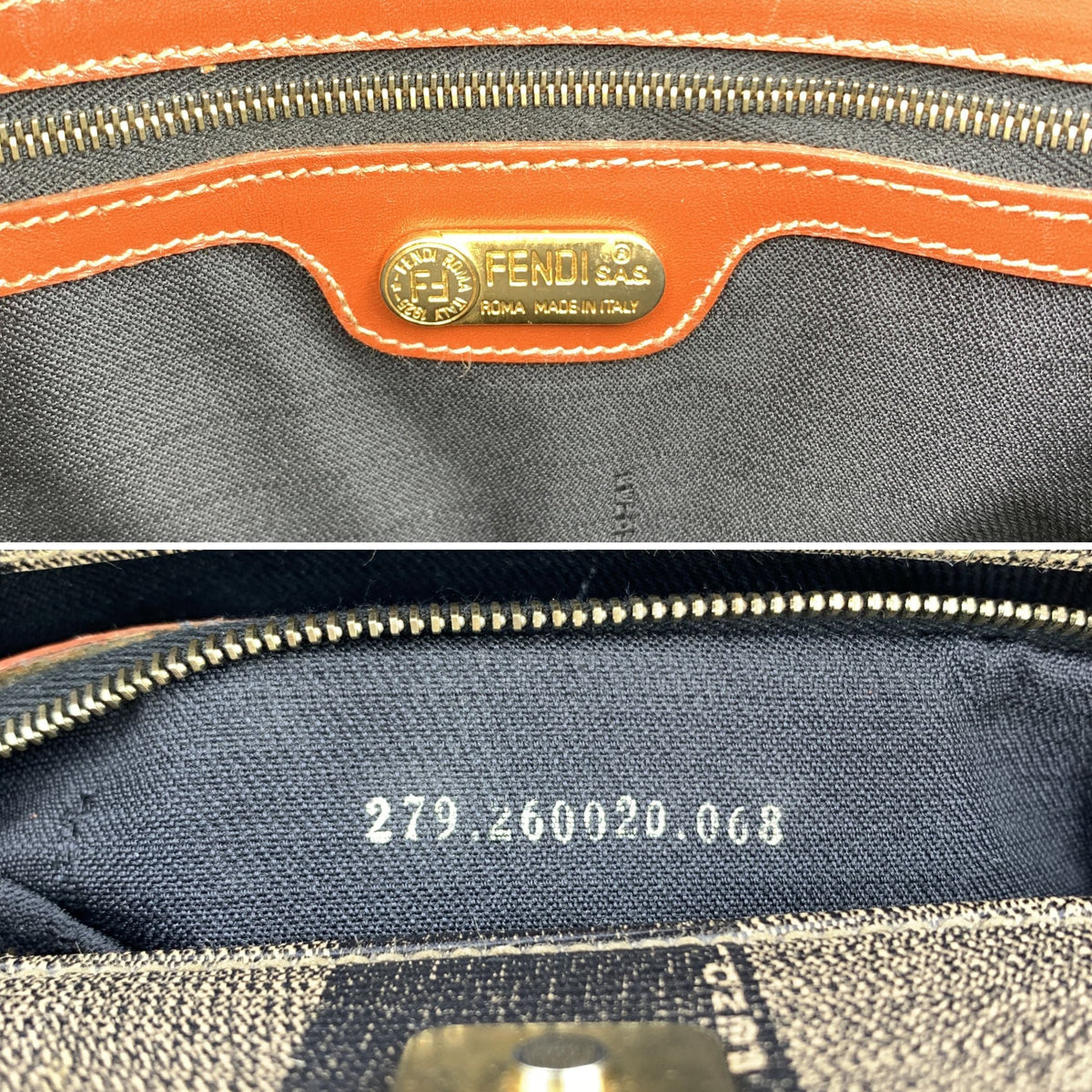Fendi Pequin Tote Backpack Totes