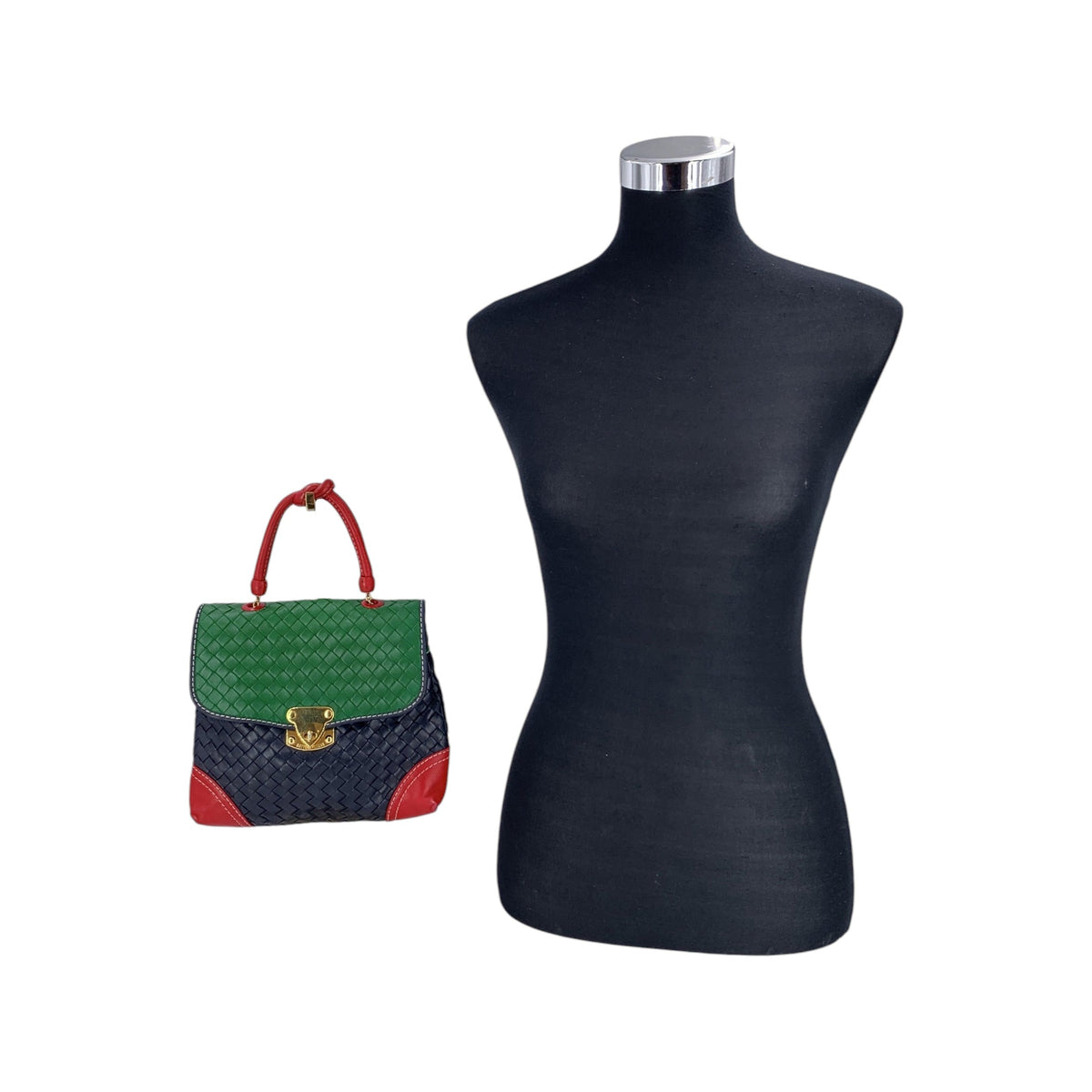 Bottega Veneta Tricolor Intrecciato Handbags
