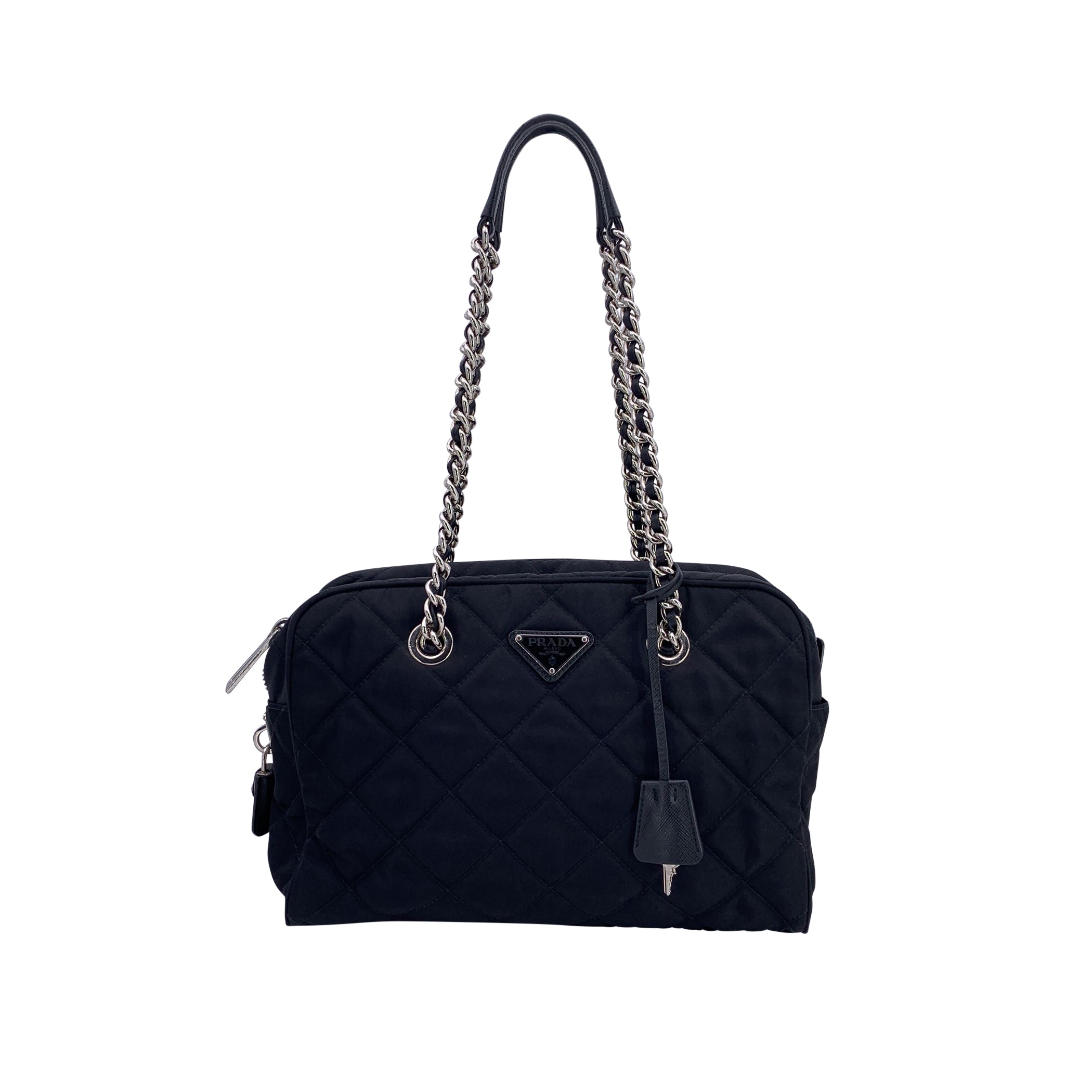 PRADA Shoulder Bags Tessuto