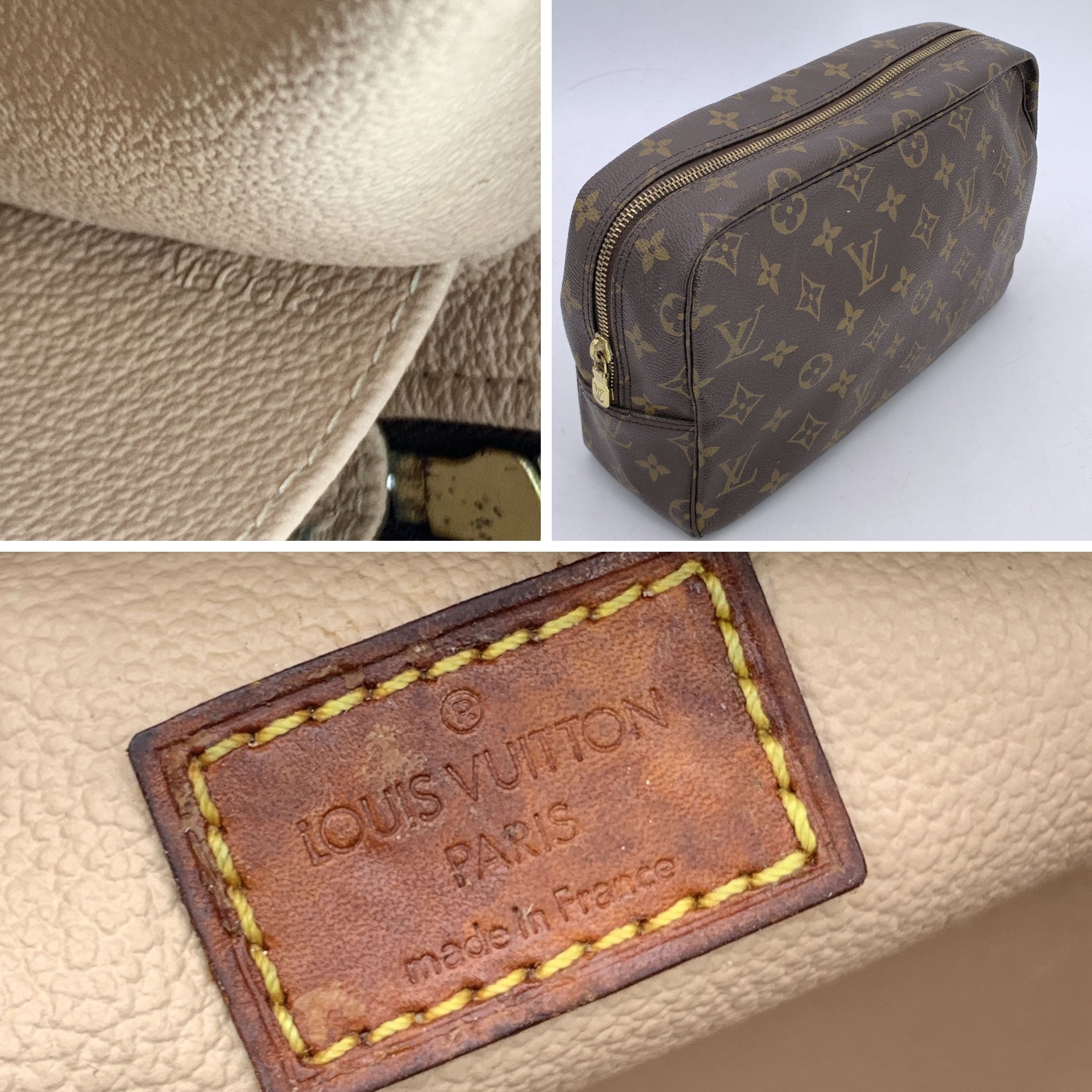 LOUIS VUITTON Clutches Trousse de Toilette