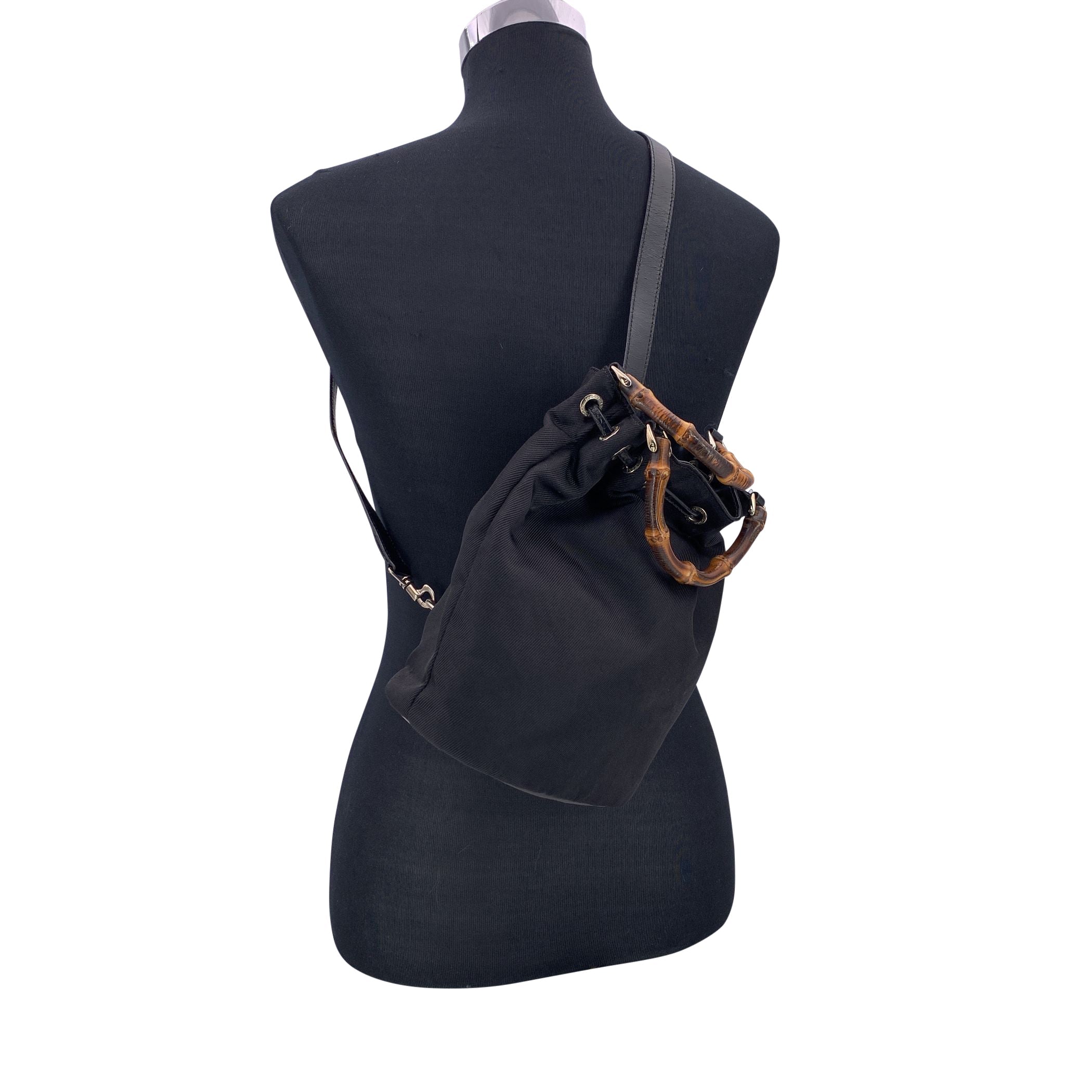 GUCCI Backpacks Bamboo