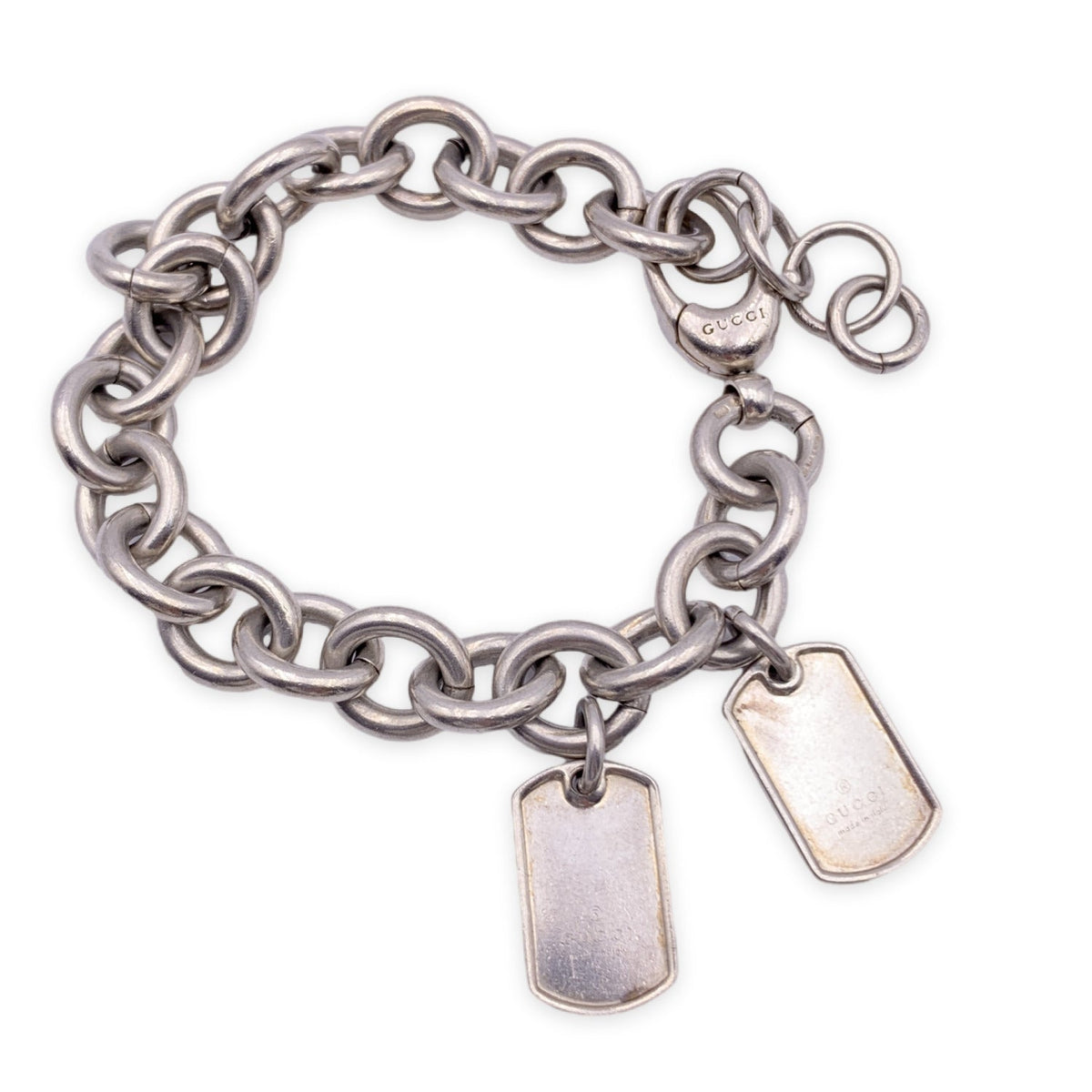 Gucci Dog Tag Bracelets