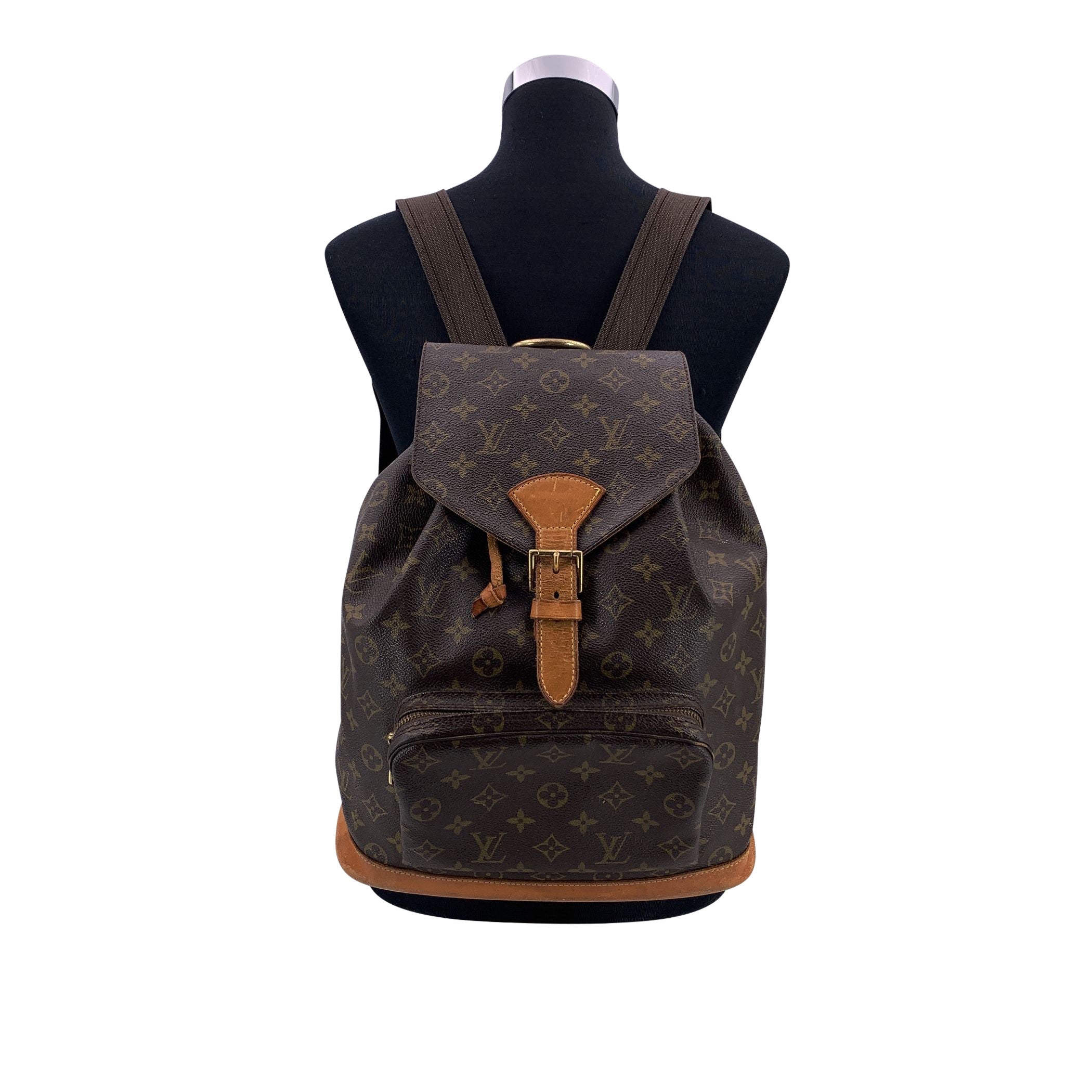 LOUIS VUITTON Backpacks Montsouris Vintage