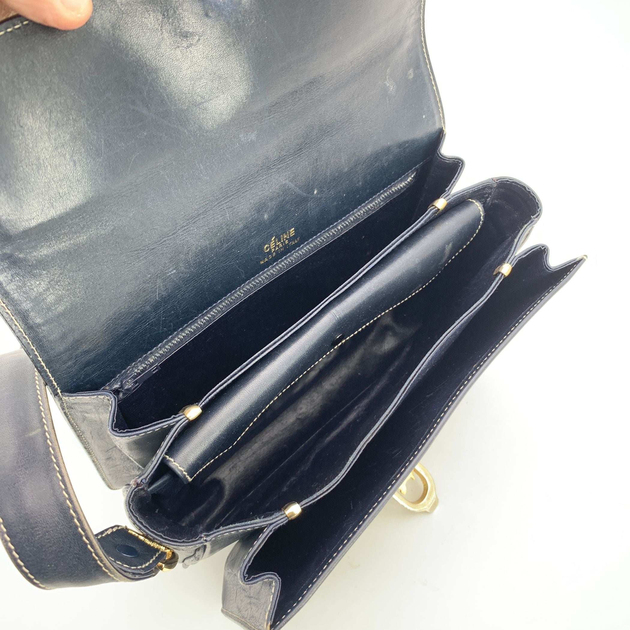 CELINE Shoulder Bags Clasp box