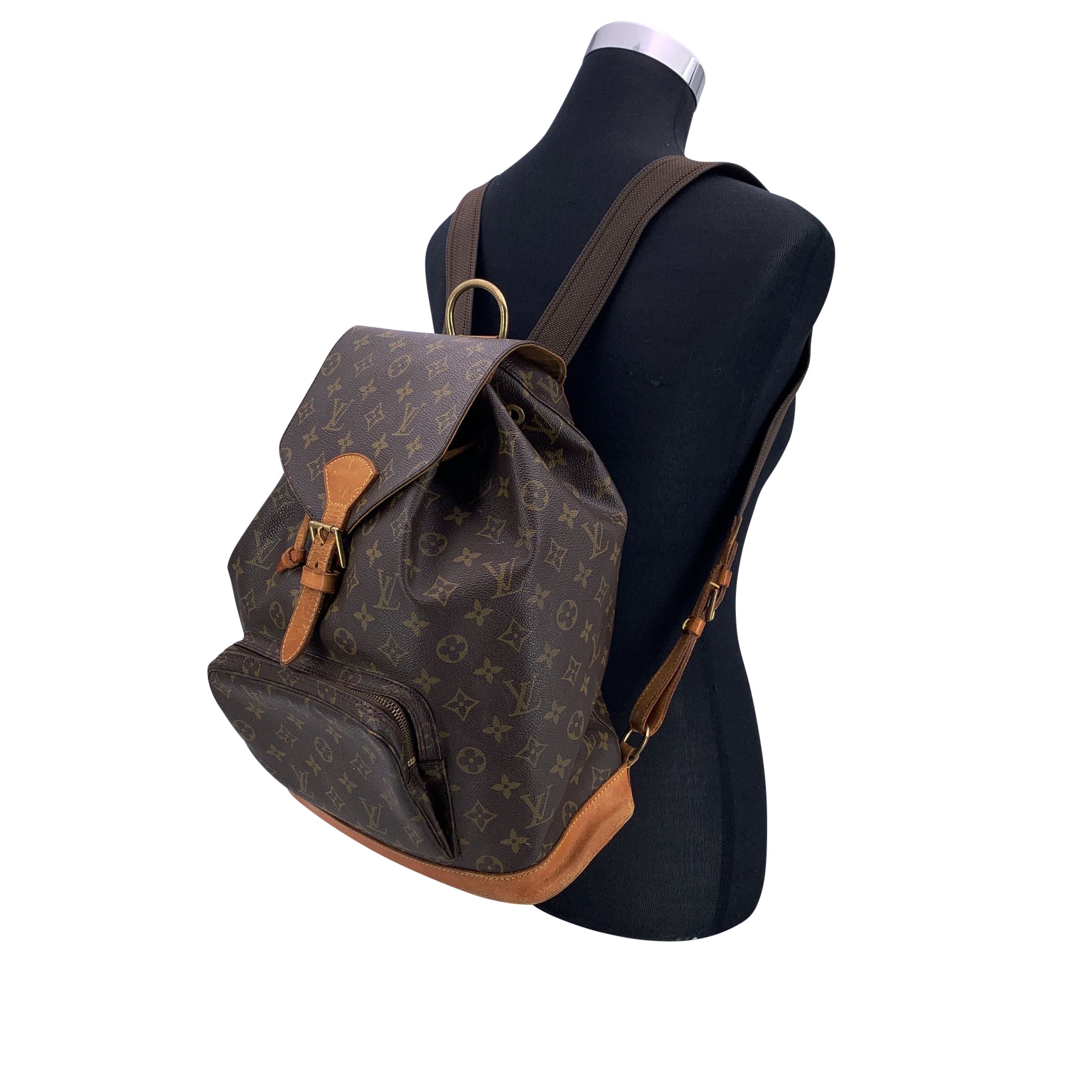 LOUIS VUITTON Backpacks Montsouris Vintage