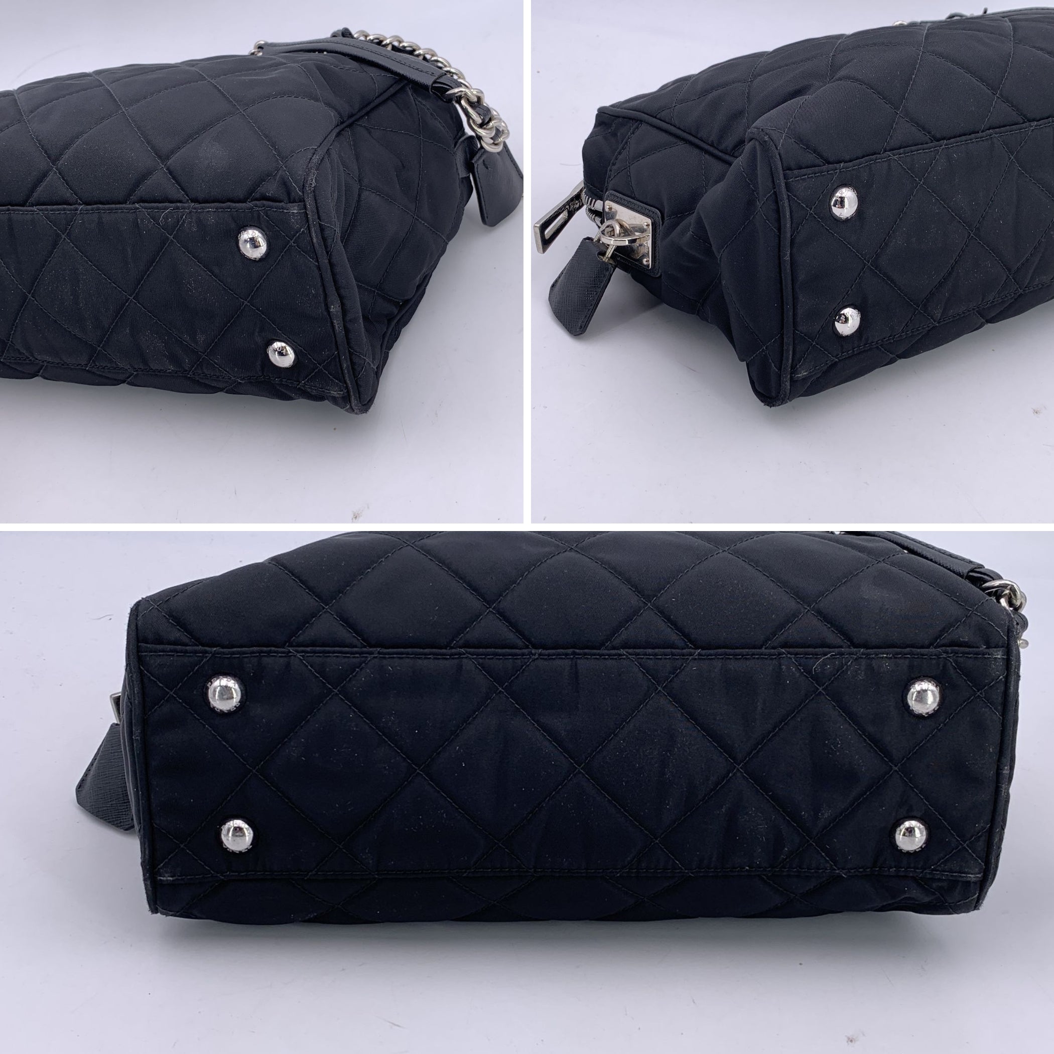 PRADA Shoulder Bags Tessuto