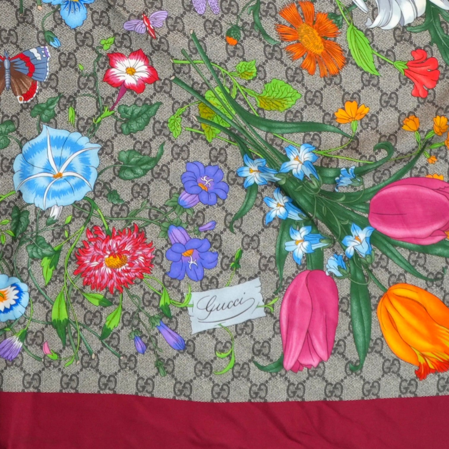 Gucci Flora Scarves
